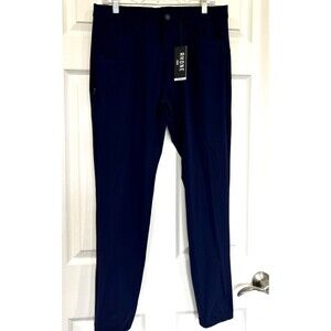 Rhone Resort Jogger Pants Mens 31 Navy Blue Stretch Fabric Golf Performance